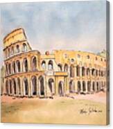 Colosseum Canvas Print