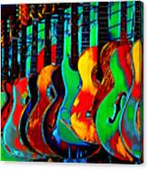 Colour Of Music Canvas Print