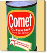 Comet Cleanser Canvas Print