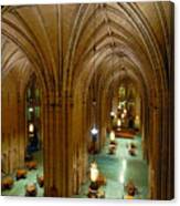 Commons Room Cathedral Of Learning - University Of Pittsburgh #1 Canvas Print