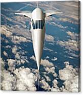 Concorde Going For It Canvas Print