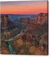 Confluence Point, Grand Canyon N.p, Arizona Canvas Print
