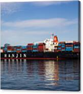 Container Ship Canvas Print