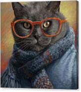 Cool Cat Canvas Print