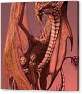 Copper Dragon Canvas Print