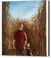 Corn Maze Canvas Print