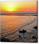 Corona Del Mar Sunset Canvas Print