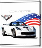 Corvette America Canvas Print