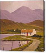 Cottage In Ireland Canvas Print