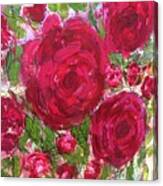 Cottage Rose Canvas Print