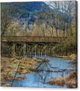 Country Bridge Canvas Print