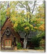 Country Chapel Canvas Print