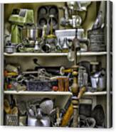 Country Kitchen Pantry Canvas Print