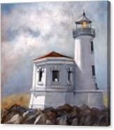 Couquille River Lighthouse  Bandon Ore. Canvas Print