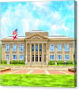 Covington County Courthouse - Andalusia Alabama Canvas Print