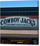 Cowboy Jack's Canvas Print