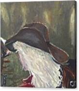 Cowgirl Canvas Print