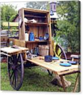 Cracker Chuck Wagon Canvas Print