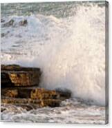 Crashing Waves Canvas Print