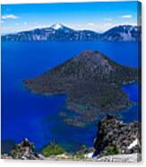 Crater Lake National Park Panoramic Canvas Print