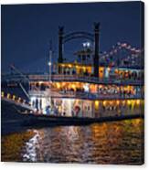 Creole Queen Riverboat Canvas Print