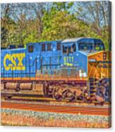 Csx Locomotive 5111 Canvas Print