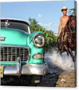 Cuban Horsepower Canvas Print