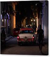 Cuban Night Ride Canvas Print