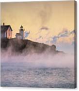 Curtis Island Sea Smoke Canvas Print