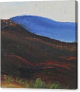 Dagrar Over Salenfjallen- Shifting Daylight Over Mountain Ridges, 2 Of 12_0035 50x40 Cm Canvas Print