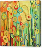 Dance Of The Flower Pods Canvas Print