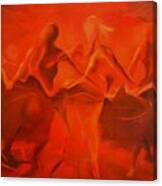 Dancing In The Gloaming Canvas Print