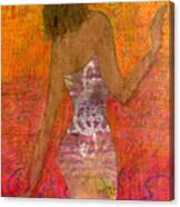 Dancing Lady Canvas Print