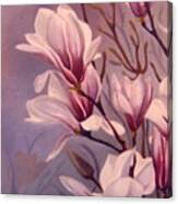 Dancing Magnolias Canvas Print