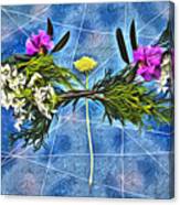 Dandelion Balancing Act Psychedelia Canvas Print