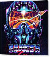 Danger Zone / Top Gun / Maverick / Pilot Helmet / Pop Culture / 1980s Movie / 80s Canvas Print