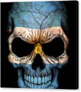 Chaotic Argentine Flag Splatter Skull Poster for Sale by jeff bartels