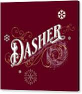 Dasher Canvas Print