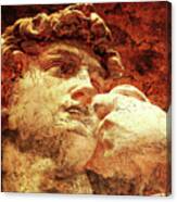 David By Michelangelo Canvas Print