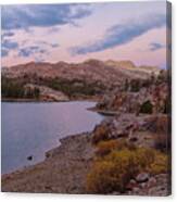 Dawn At Lake Ellery Canvas Print