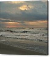 Dawn At Sea Canvas Print