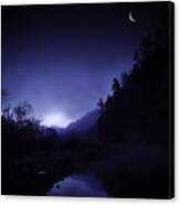 Dawn On The Lower Mountain Fork River Canvas Print
