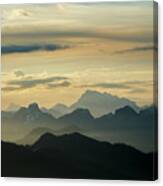 View From Mount Seymour Canvas Print