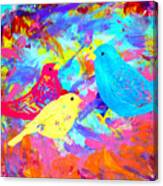 Decorative Birds D132016 Canvas Print