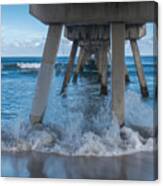 Deerfield Pier Canvas Print