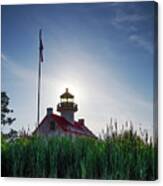 Delaware Bay - East Point Lighthouse Canvas Print