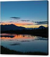 Denali Reflection Lake Canvas Print