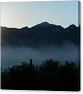 Desert Inversion Sunrise Canvas Print