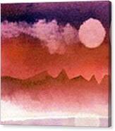 Desert Reflection Canvas Print