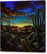 Desert Trail Canvas Print